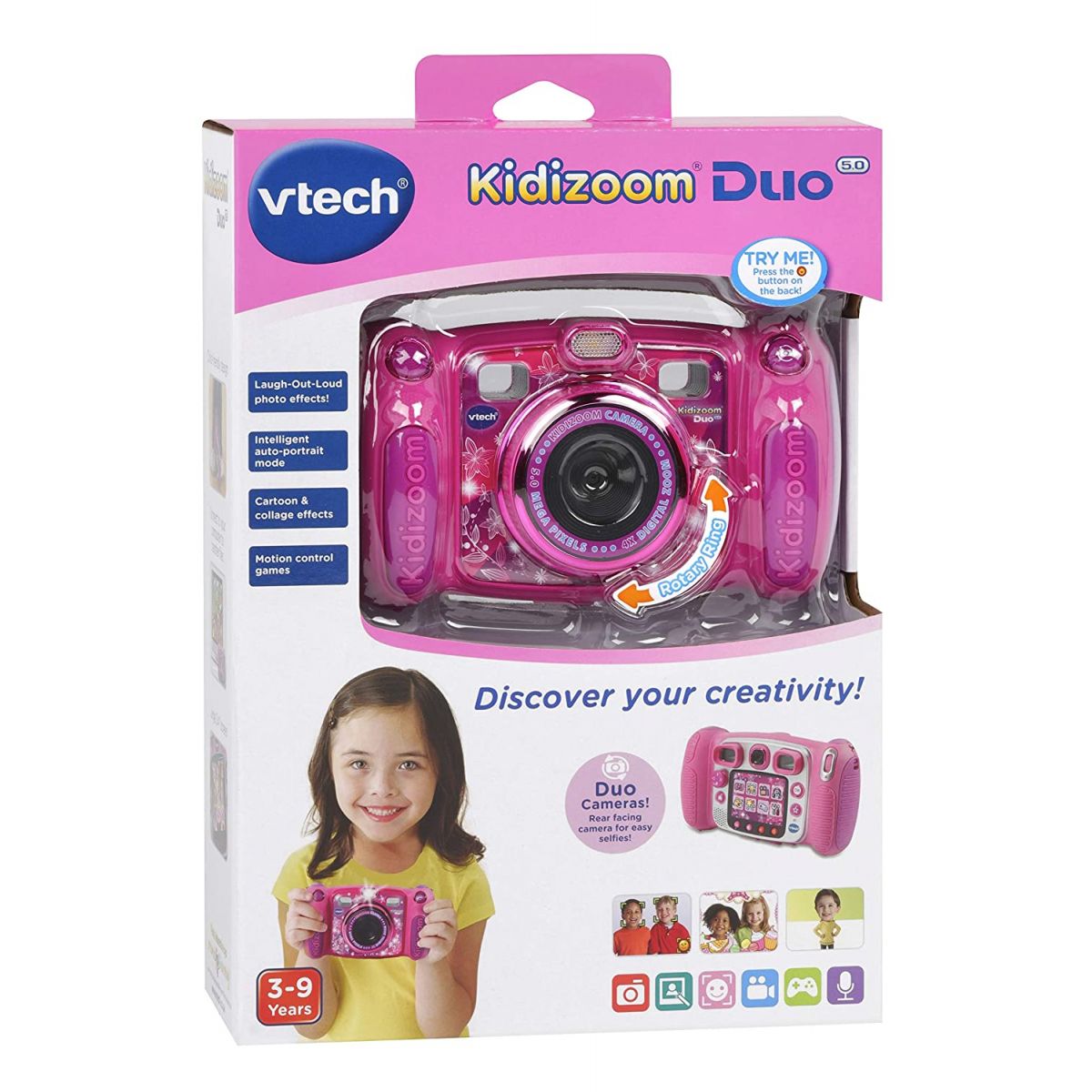 Kidizoom Duo MX 5.0 růžový CZ a SK
