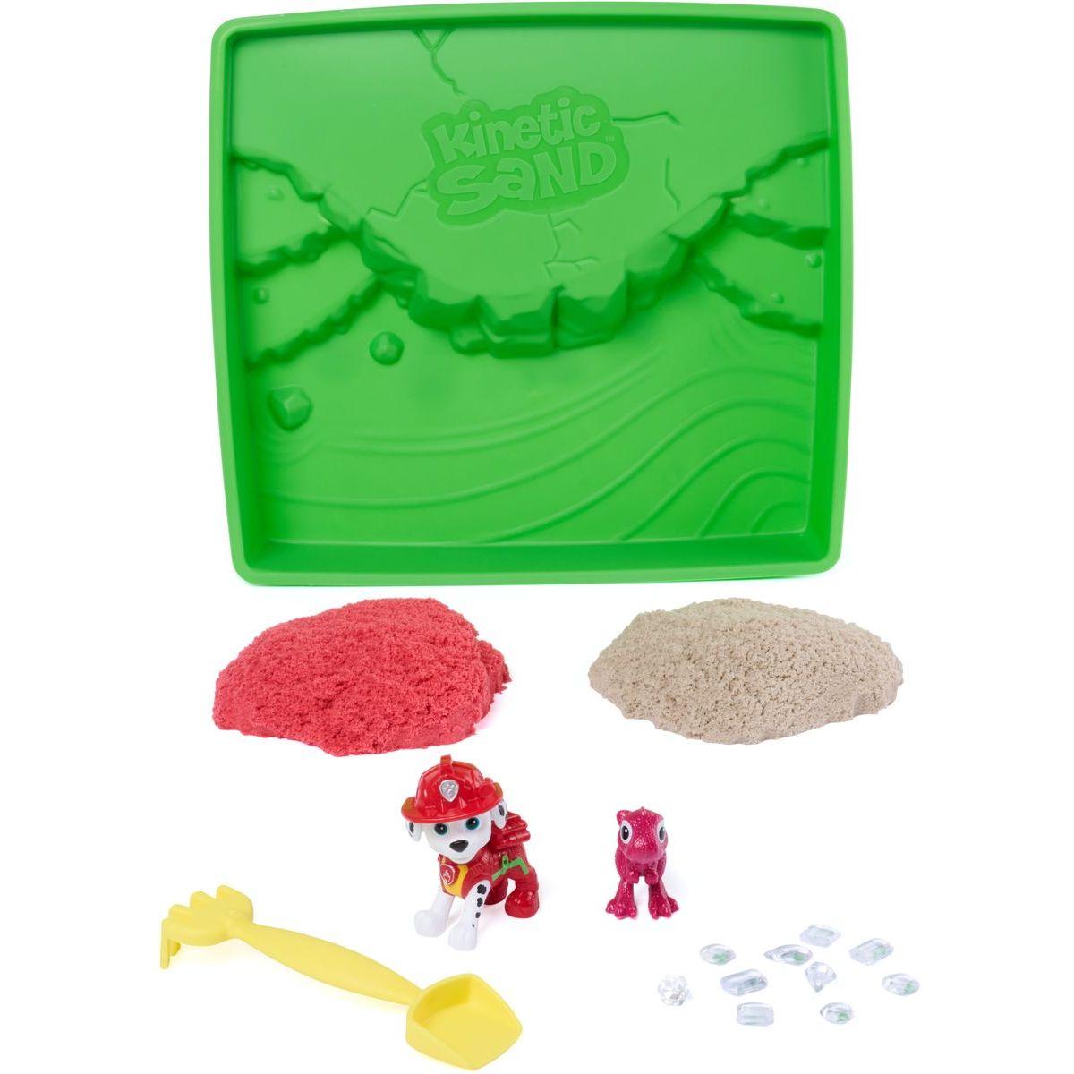 Kinetic Sand Tlapková patrola 3 sada s figurkou Marshall