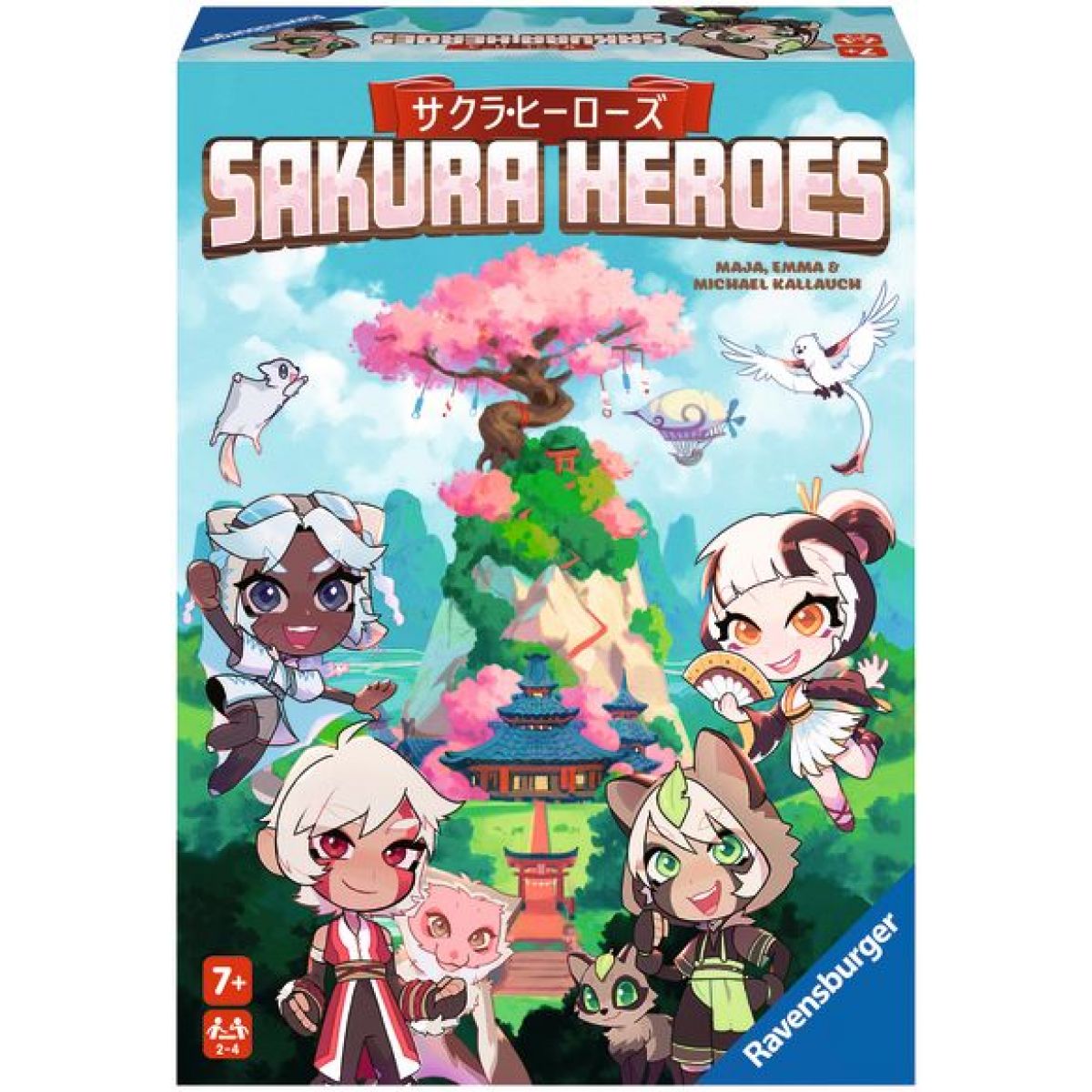 Ravensburger hry 224692 Sakura Heroes
