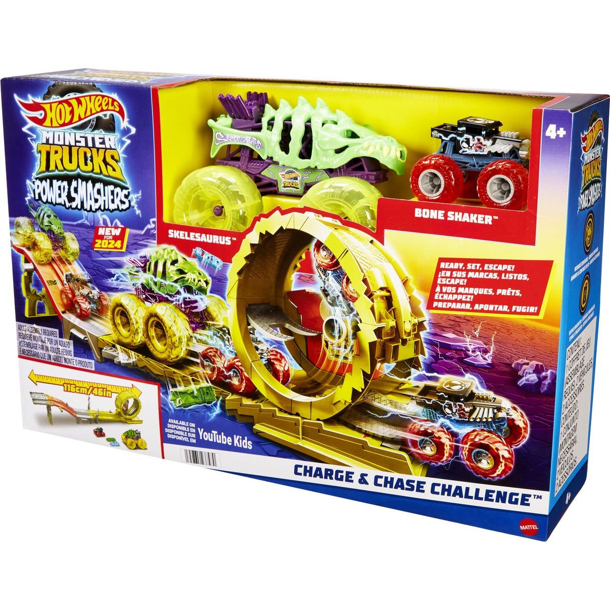 Hot Wheels Monster Trucks Power Smashers dráha masivní destrukce
