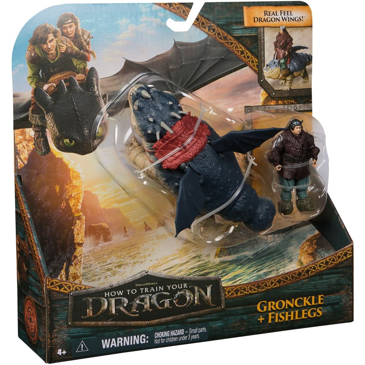 Jak vycvičit draka Drak a Viking Gronckle a Rybinoha