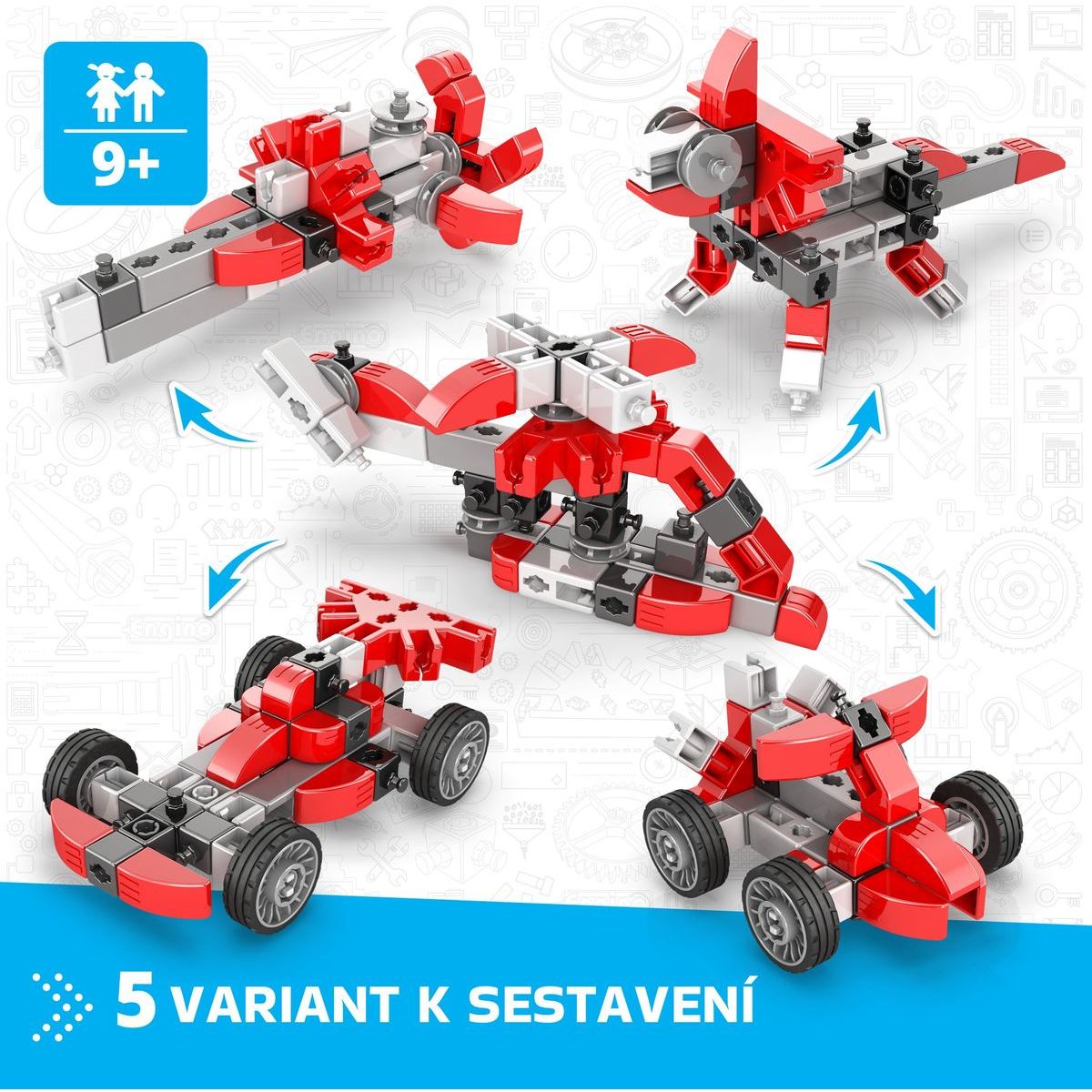 Engino Inventor Formule 5 modelů