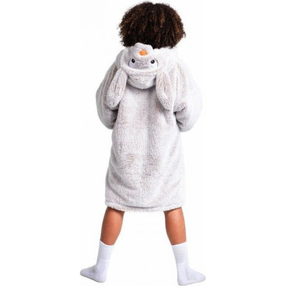 Cozy Noxxiez CH321 Králík hřejivá televizní mikinová deka s kapucí pro děti 7 - 12 let