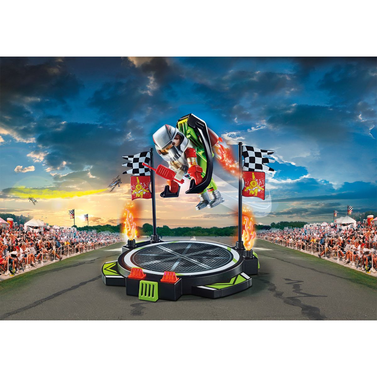 PLAYMOBIL® 70836 Air Stuntshow Letec s Jetpackem