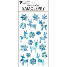 Samolepky jeleni 10 x 21 cm