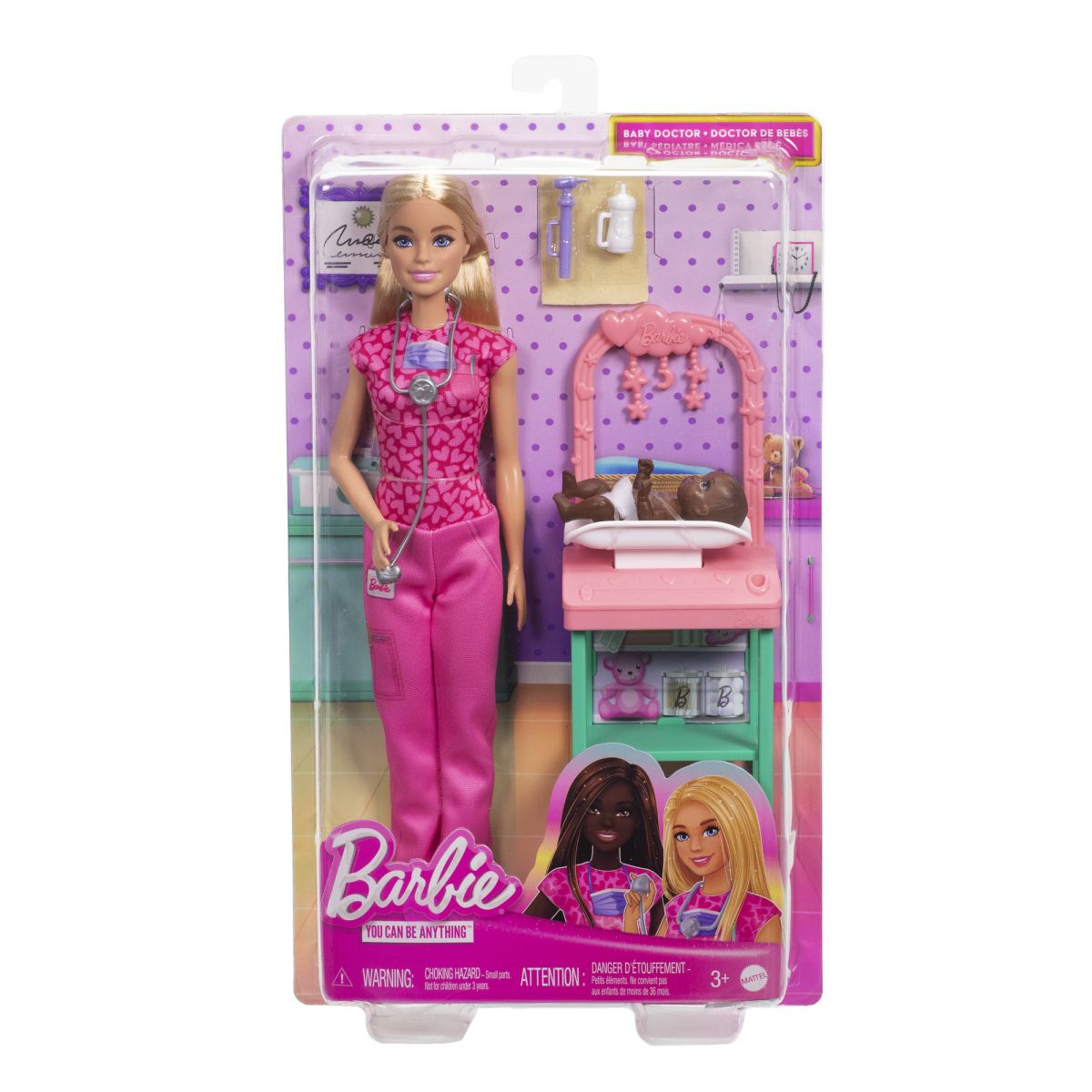 Barbie Herní set povolání - pediatrička