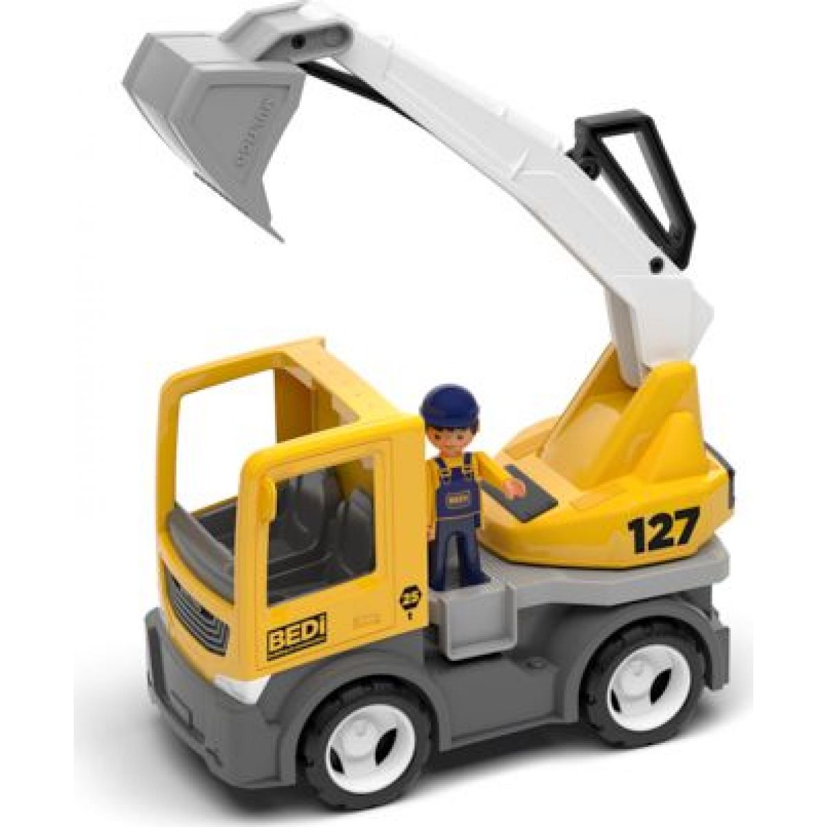Igráček Multigo Build bagr s řidičem