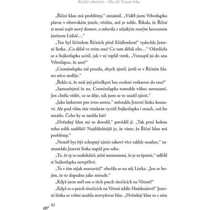 Kočičí válečníci: Síla tří (2) - Temná řeka Erin Hunterová