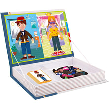 Alltoys Magnetická kniha skládačky móda 73 ks
