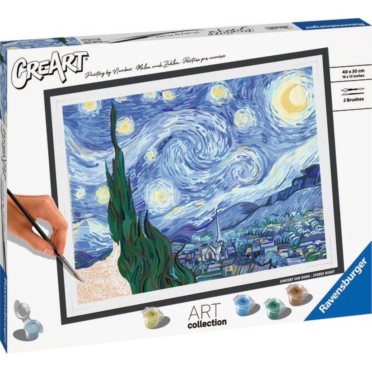 CreArt 235186 Vincent van Gogh: Hvězdná noc