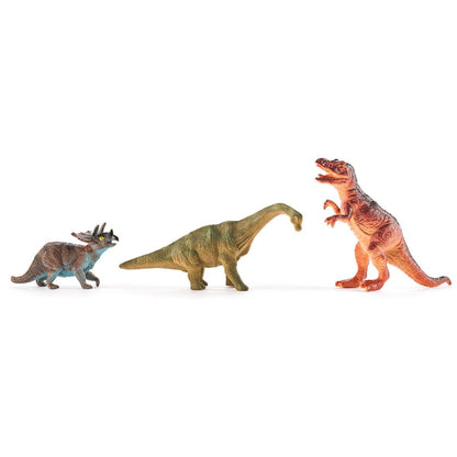 FAUNICA Dinosauří hlava s figurkami DINO