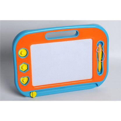 Mac Toys Magnetická tabulka kreslící modro-oranžová