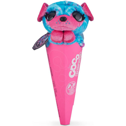 COCO Neon plyšové zvířátko s překvapením pejsek 24 cm