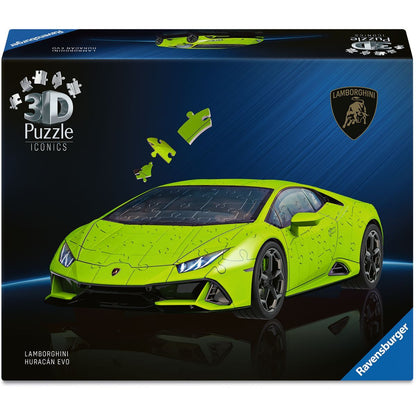 Ravensburger Iconics: Lamborghini Huracán Evo zelené