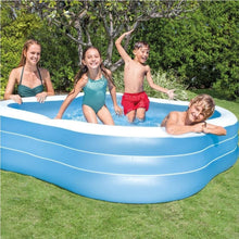 Intex 57495 bazén rodinný čtverec 229 x 229 x 56 cm
