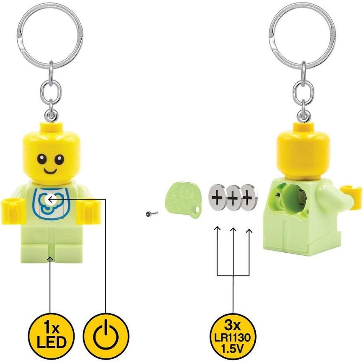 LEGO Minifigures Baby svítící figurka (HT)