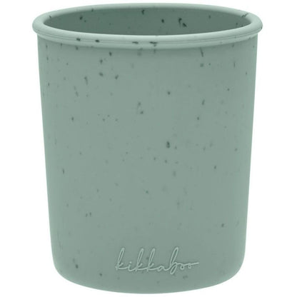 KikkaBoo Kelímek Platinum Silicone Sage