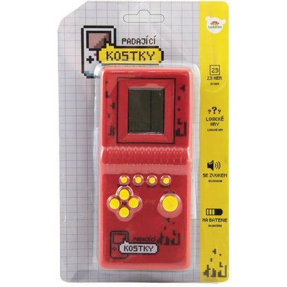 Digitální hra Padající kostky červená
