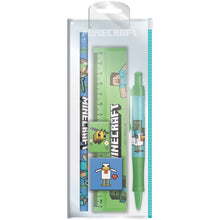 Minecraft školní set v pouzdře