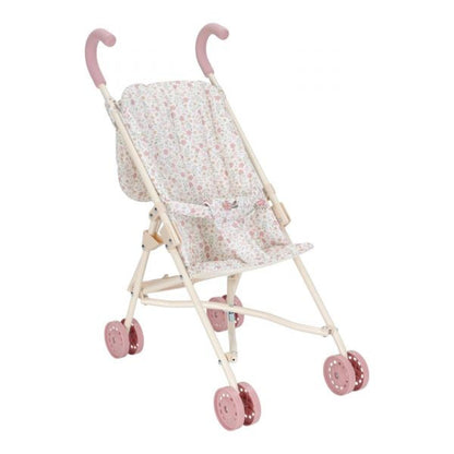 Little Dutch Kočárek pro panenky golfky skládací Soft Flowers
