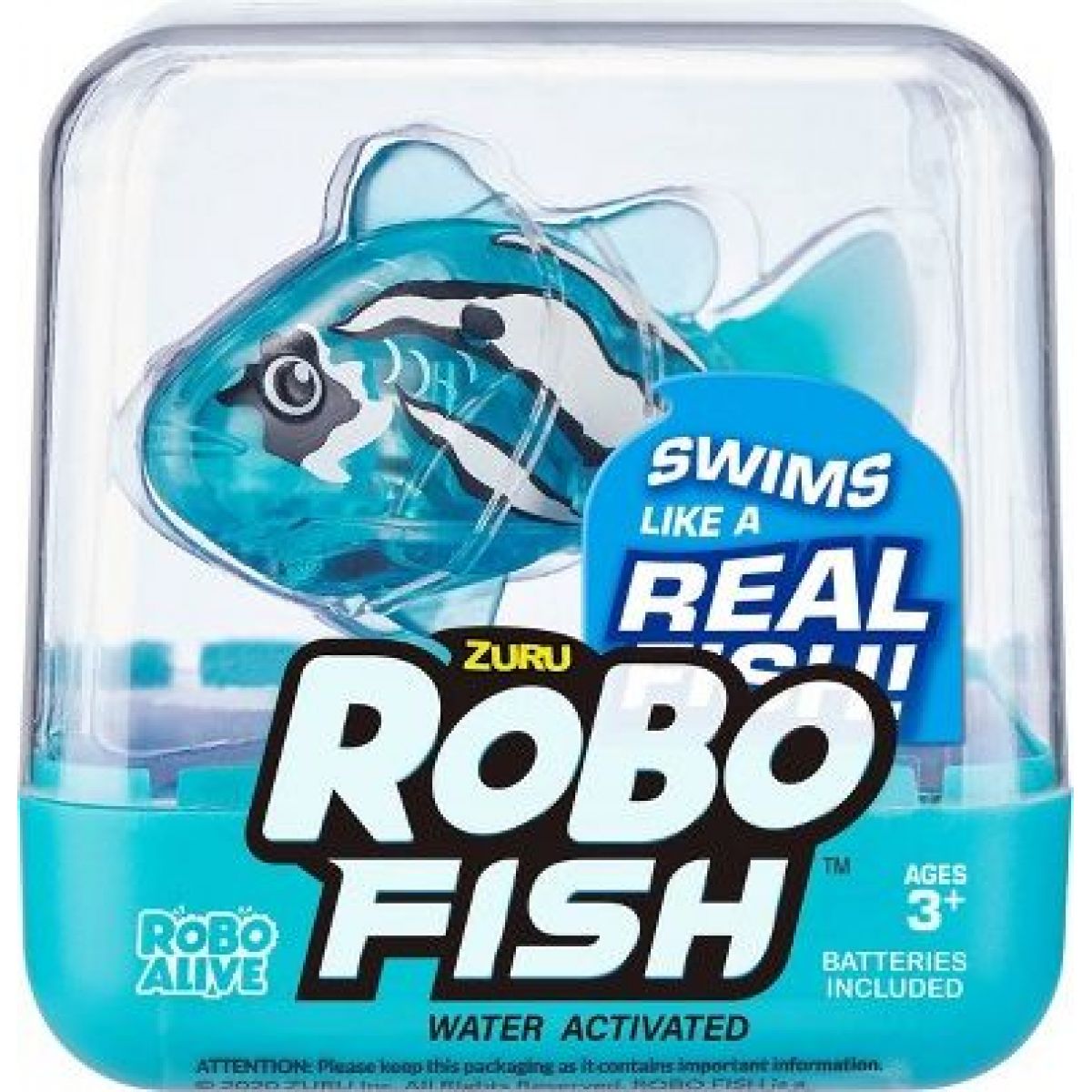 Robo Alive roboryba Světle modrá