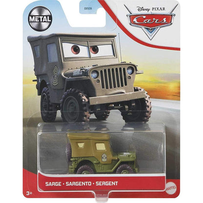 Mattel Cars 3 Auta Sarge military