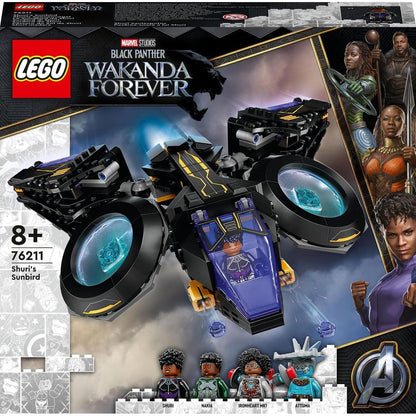 LEGO® Super Heroes 76211 Shuriin tryskáč Sunbird - Poškozený obal