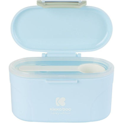 KikkaBoo Zásobník na sušené mléko s odměrkou 130g Blue