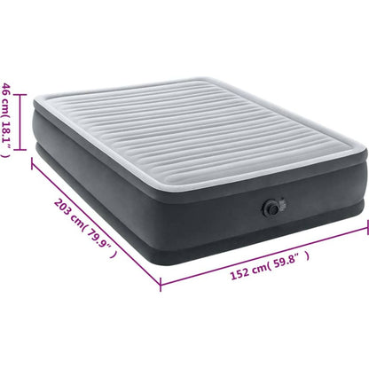 Intex 64414ND Nafukovací matrace Dura - Beam Deluxe 152 x 203 x 46 cm - Poškozený obal