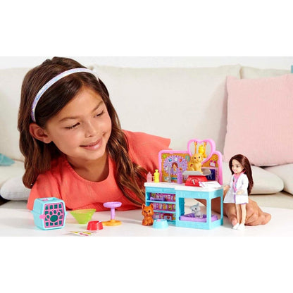 Mattel Barbie Chelsea veterinářka herní set