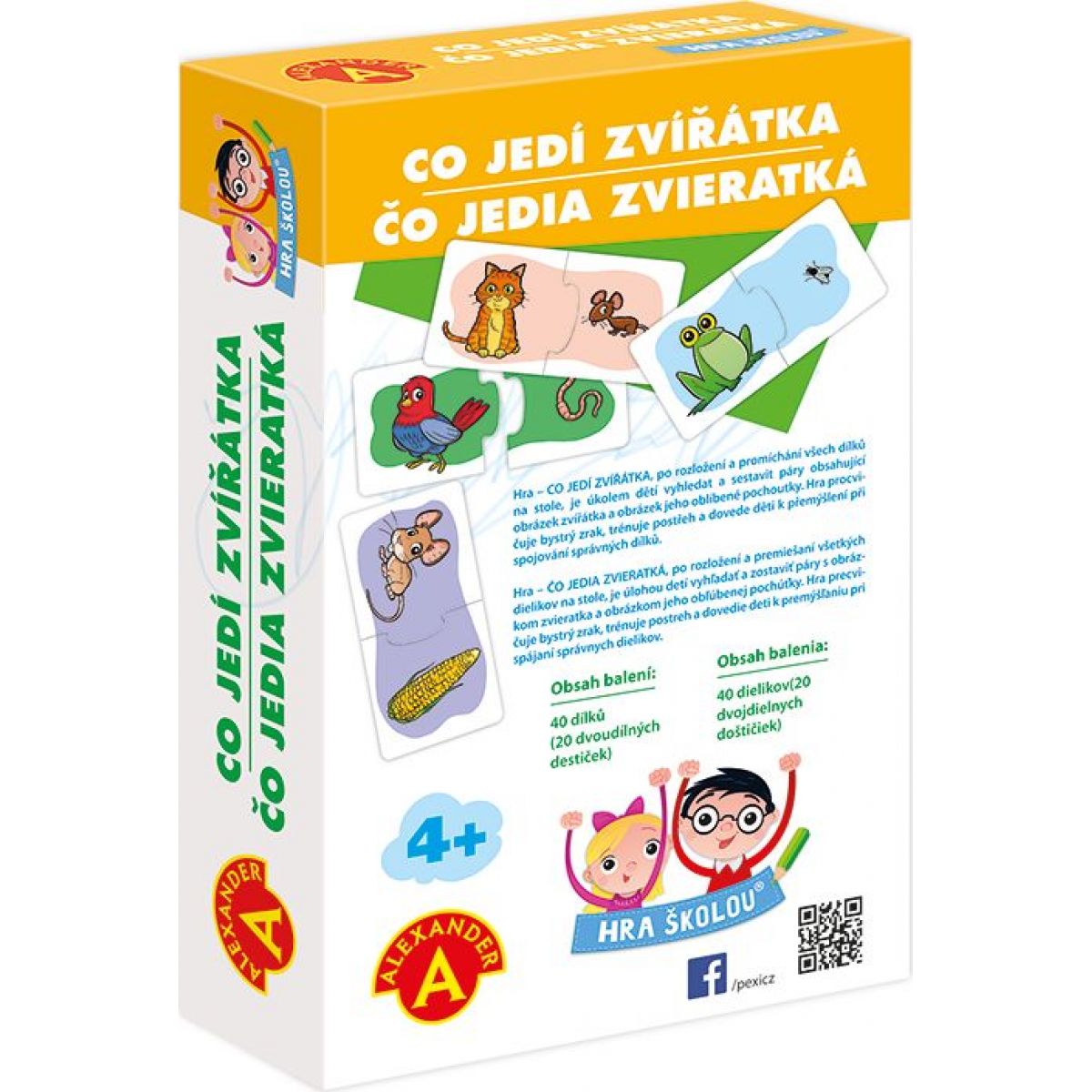 Alexander Hra Školou® Co Jedí Zvířátka