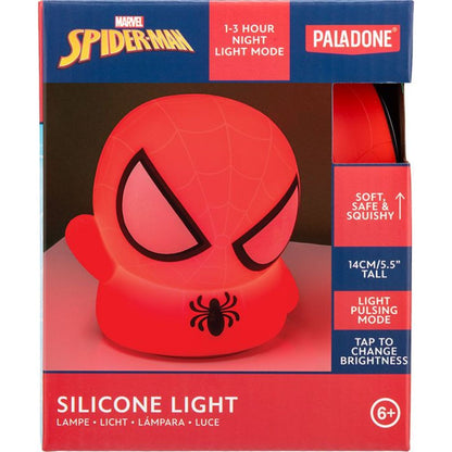 Spiderman LED světlo silikonové