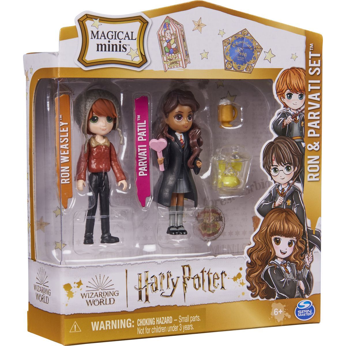 Harry Potter dvojbalení figurek s doplňky Ron a Pavarti