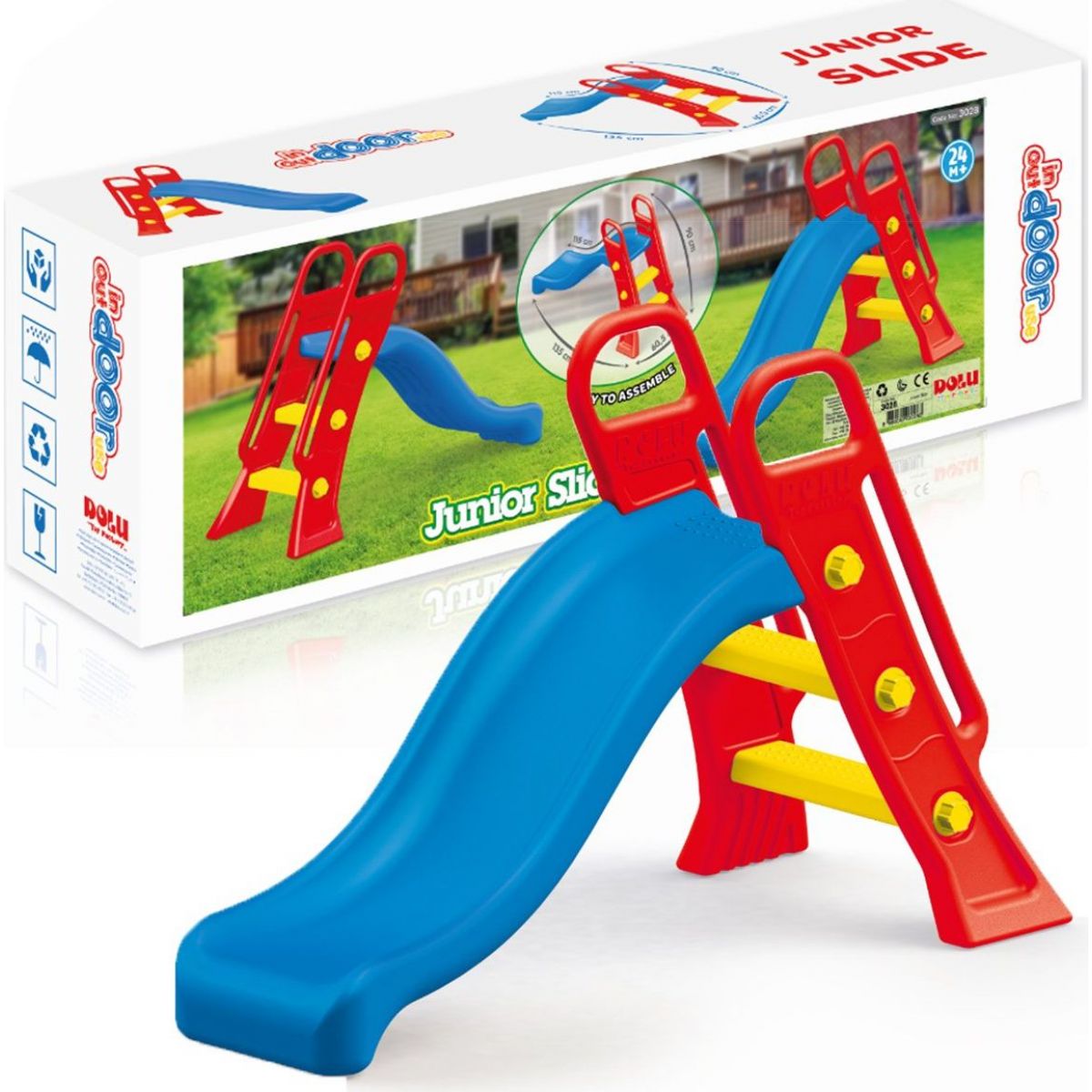 Dolu Dětská skluzavka 115 cm