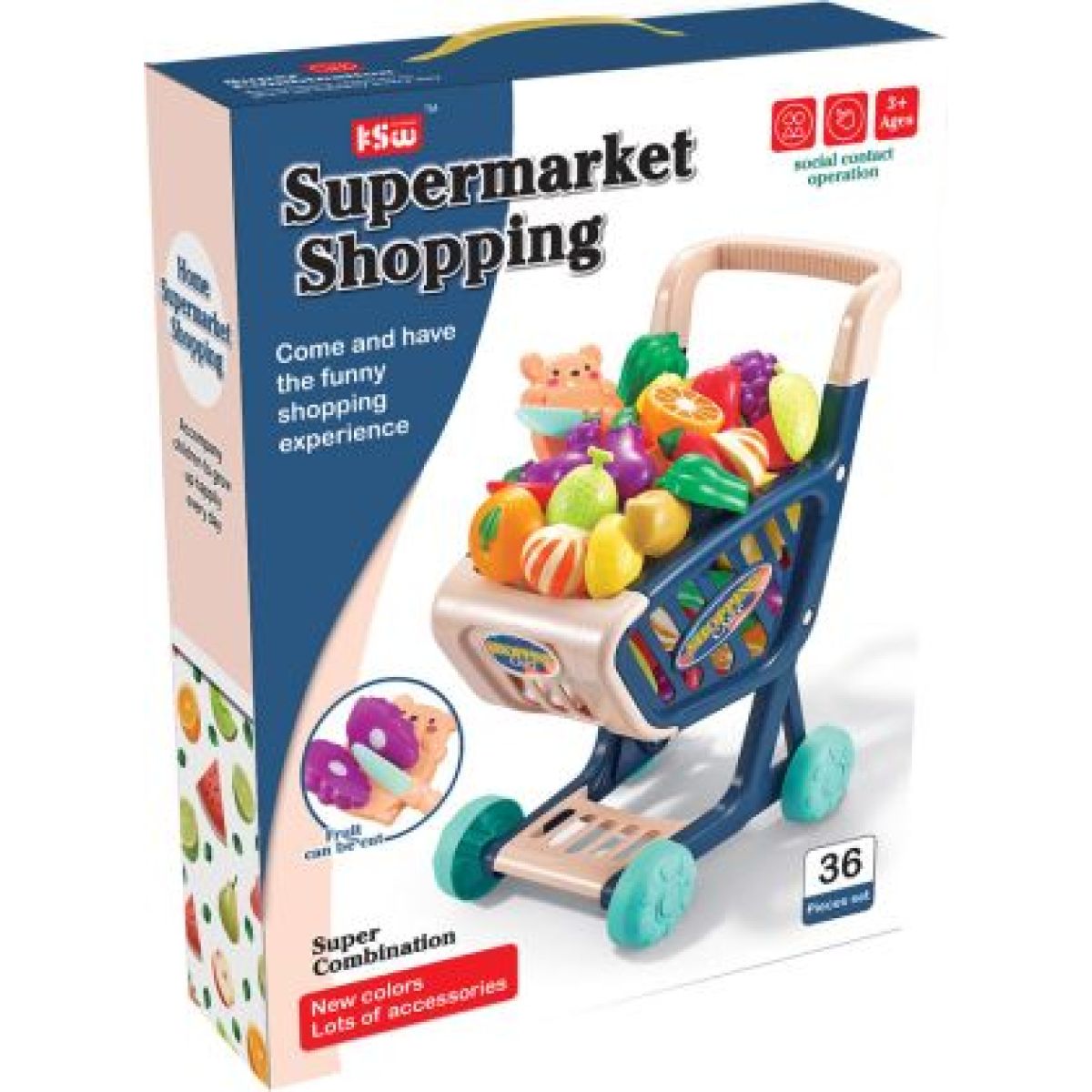 Alltoys Nákupní vozík K-215