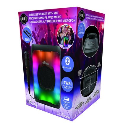 Lexibook Bluetooth karaoke reproduktor s mikrofonem střední