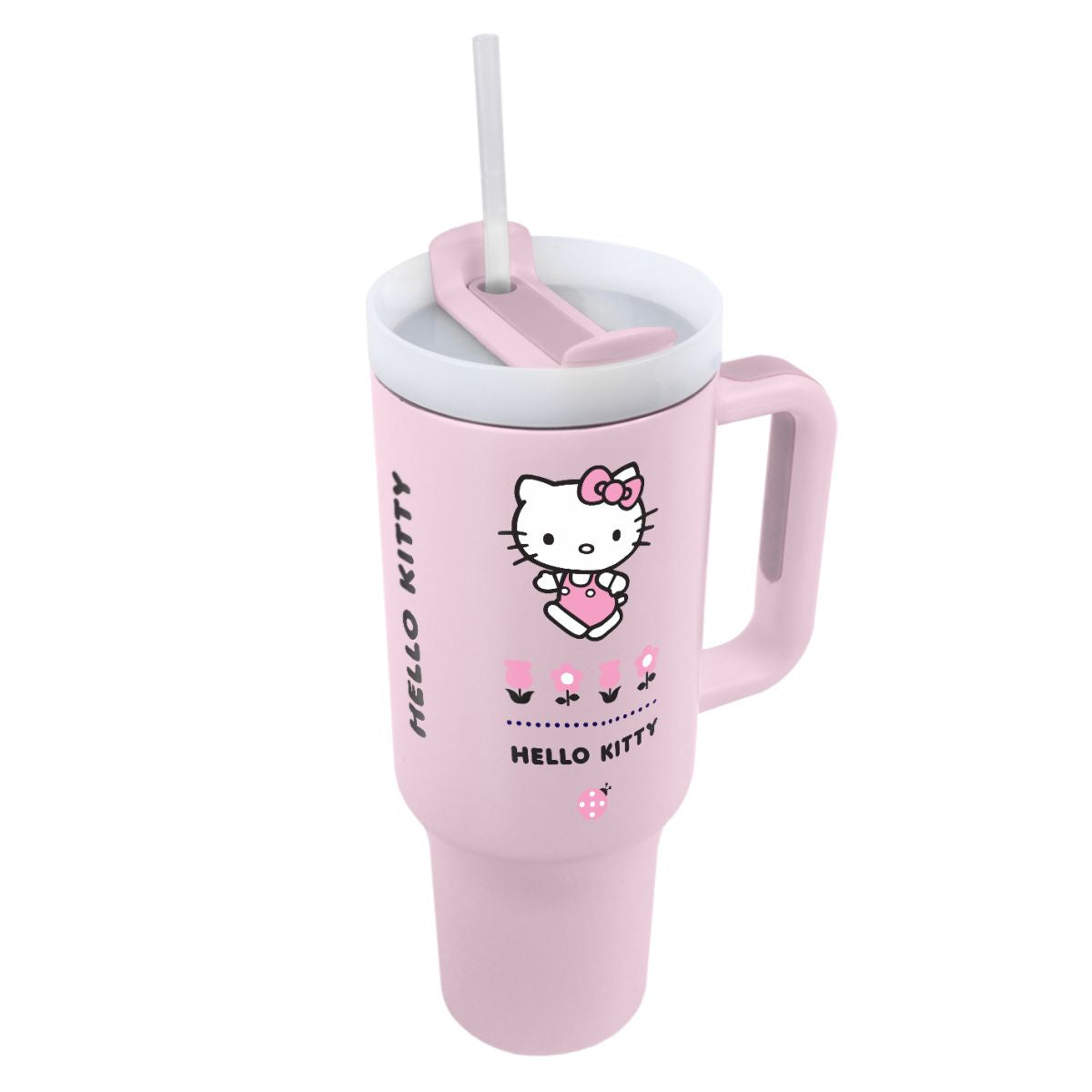 Pyramid International Hello Kitty Cestovní hrnek s brčkem