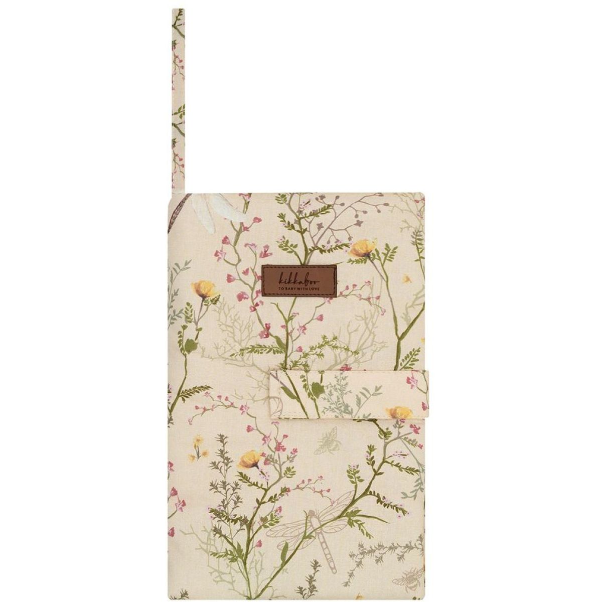 KikkaBoo Pouzdro na pleny Secret Garden Beige