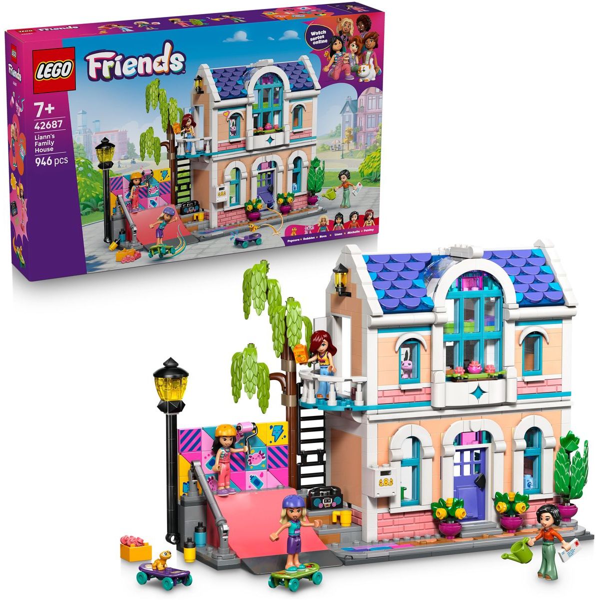 LEGO® 42687 Liann a její rodinný dům