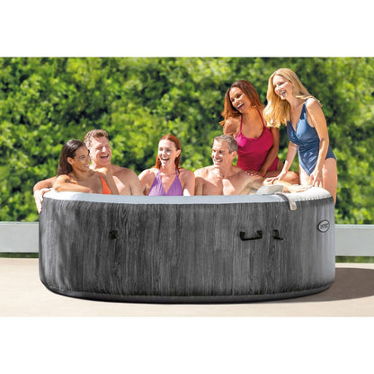 Intex 28442NP Vířivka PureSpa™ Greywood Bubble Deluxe pro 6 osob