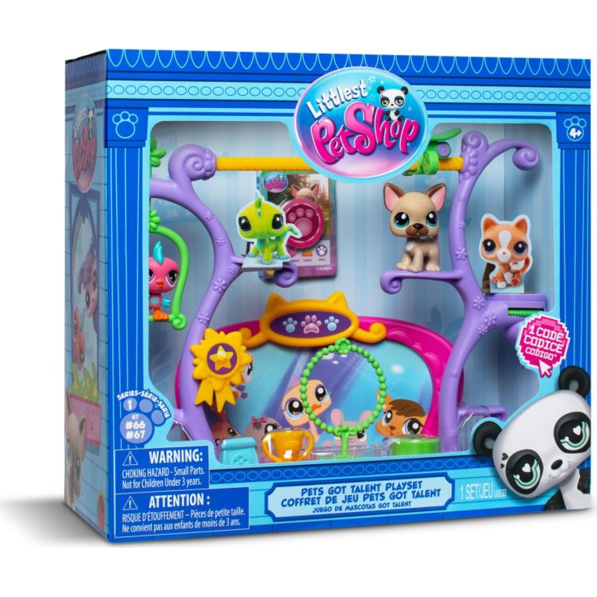 Littlest Pet Shop herní sada Zvířátka mají talent