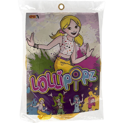 Paruka Lollipopz žlutá