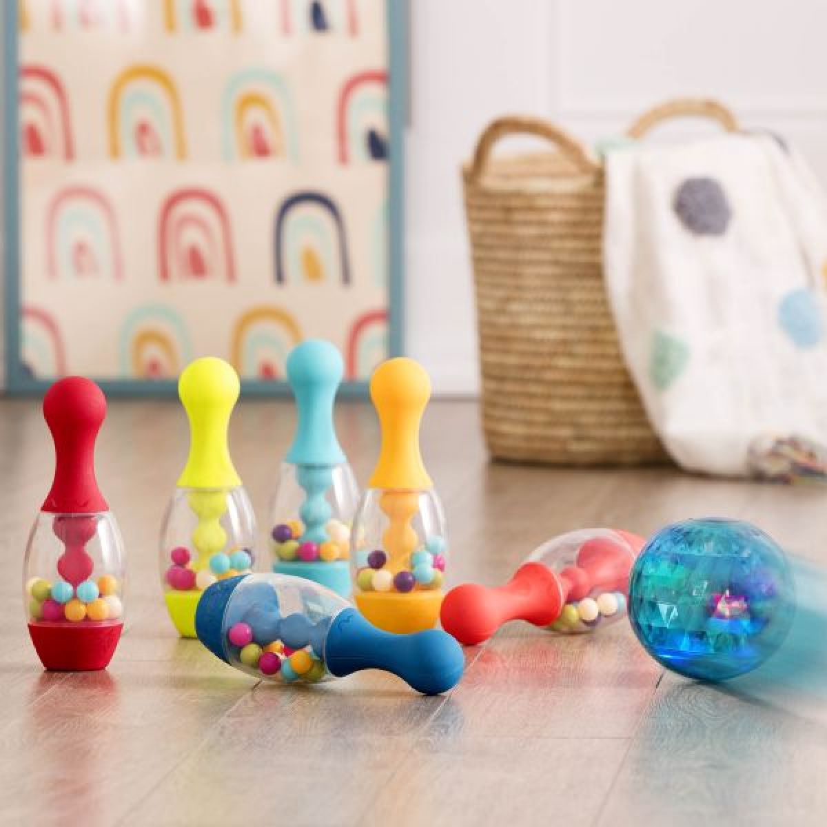 B.Toys Bowling sada se svítící koulí