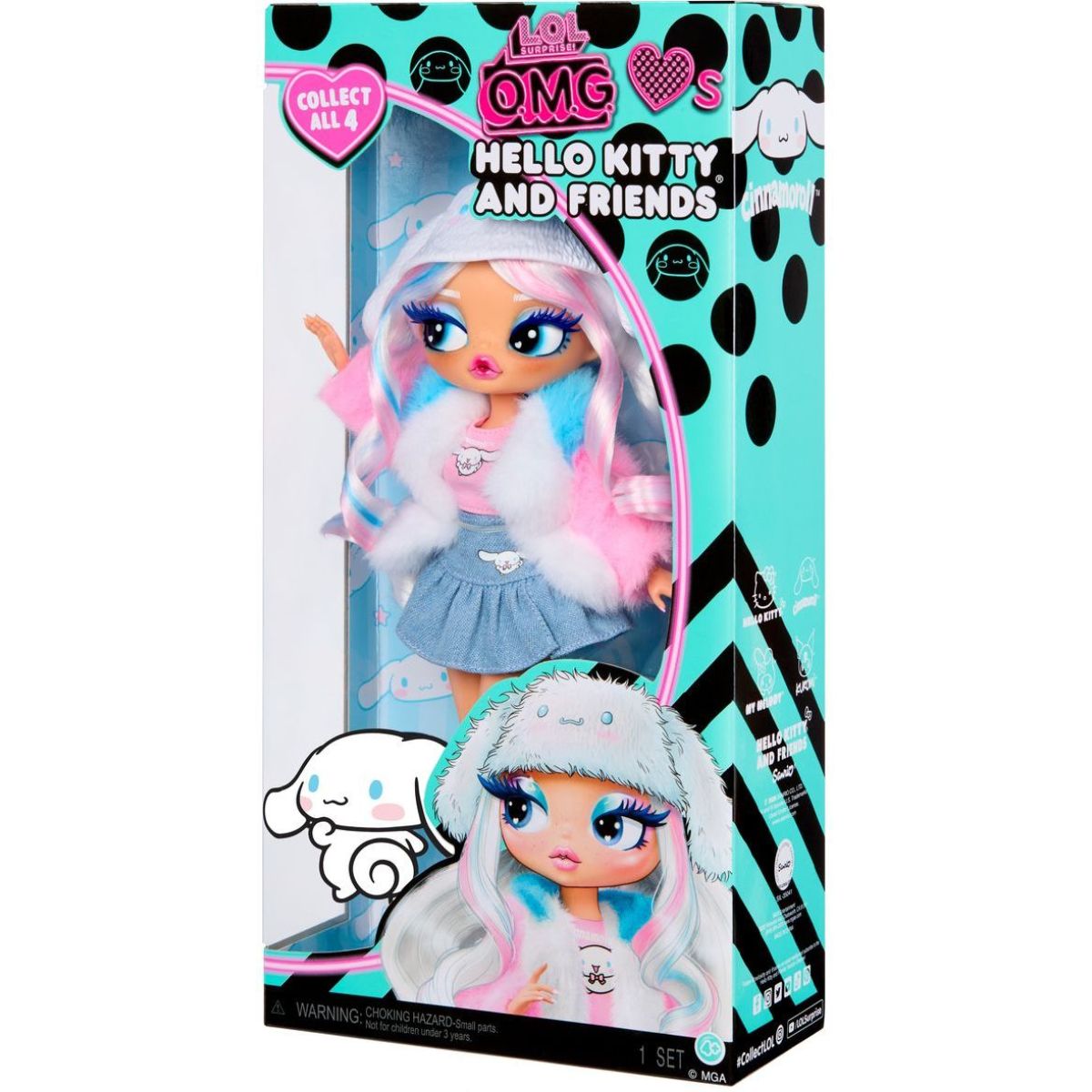 L.O.L. Surprise OMG Velká ségra jako Hello Kitty - Cinnamoroll