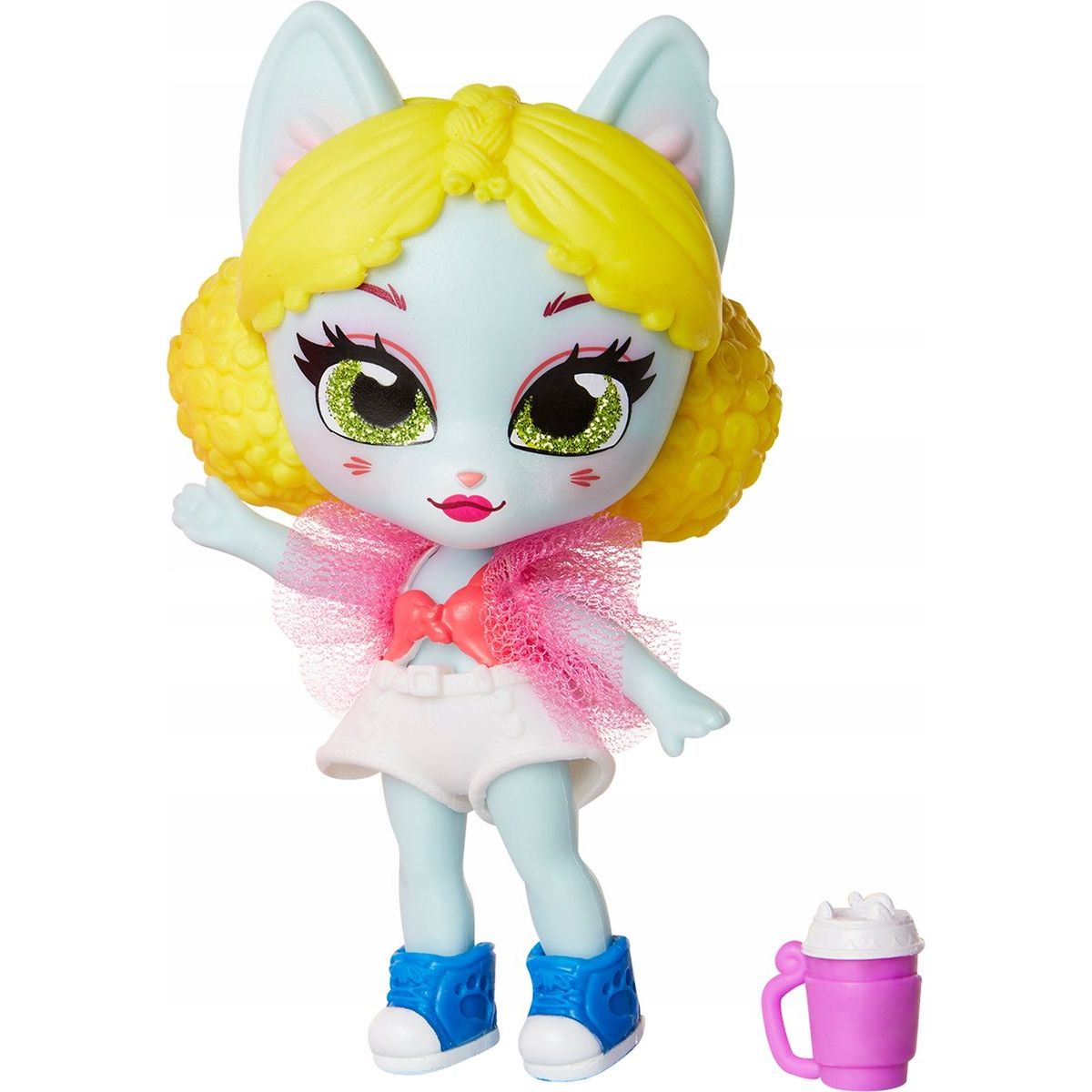 Kitten Catfé kelímek série 2 Oranžový
