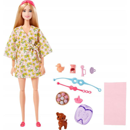 Mattel Barbie wellness panenka v županu