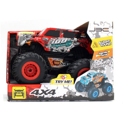 Alltoys Auto Rally kola 4 x 4 červené