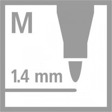 Prémiový vláknový metalický fix STABILO Pen 68 metallic 8 ks sada v plechu