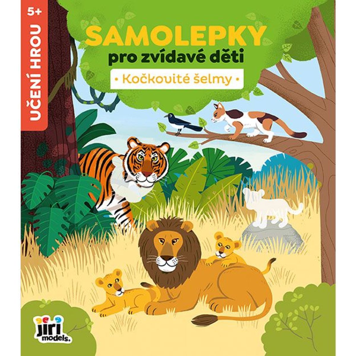 Jiří Models Samolepky pro zvídavé děti Šelmy