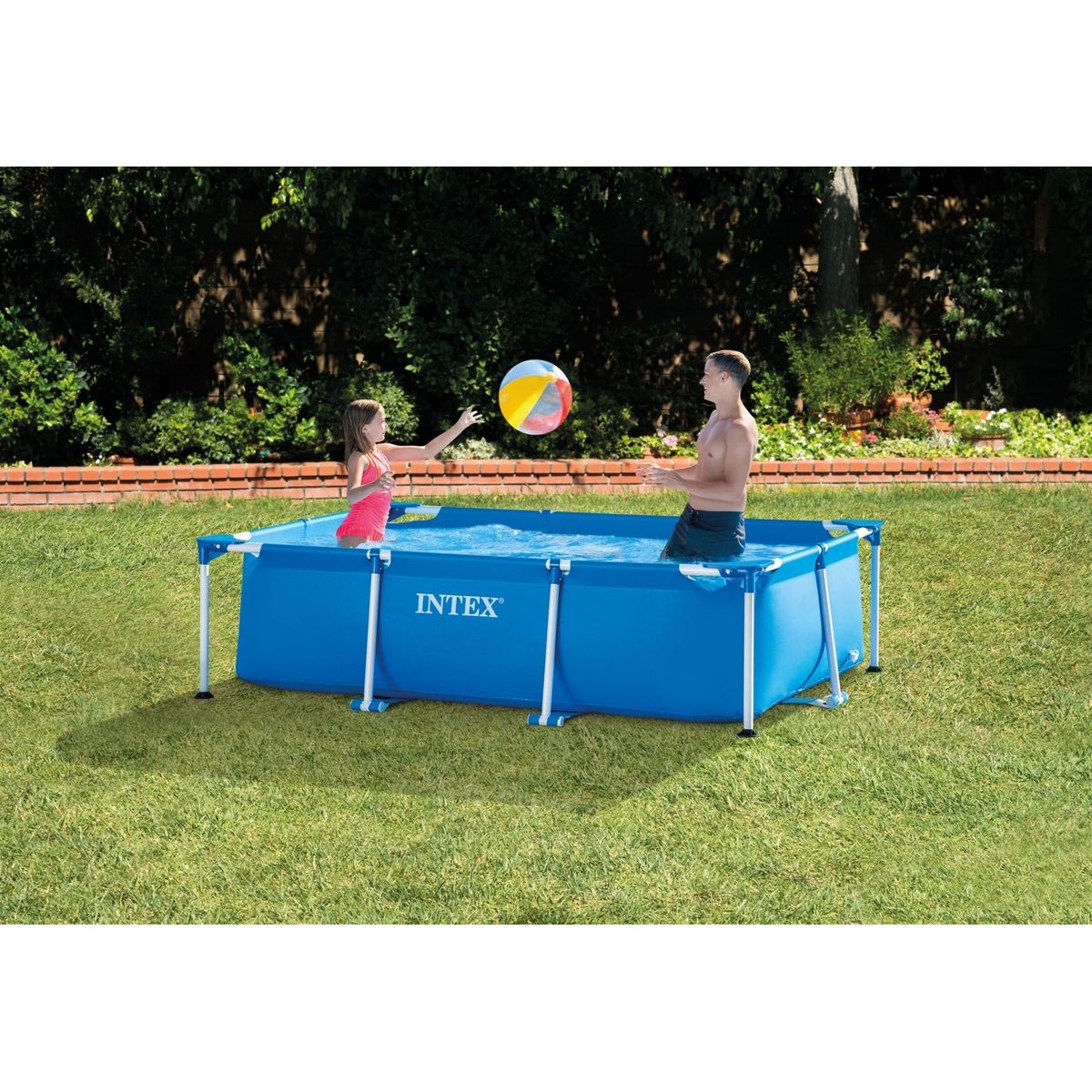 Intex 28271 Bazén obdélníkový s konstrukcí 260 x 160 x 65 cm